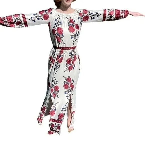 NWOT Glory Star Long Floral Dress Size Small (Sm) - Picture 1 of 9